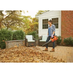 Black & Decker BCK279D2 20V MAX Brushed Lithium-Ion Cordless Axial Leaf Blower And String Trimmer/ Edger Combo Kit With (2) 1.5 Ah Batteries -DeWALT Sales Shop bdknbck279d2 f