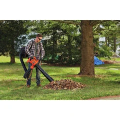Black & Decker BEBL7000 VACPACK 120V/240V 12 Amp Corded 3-in-1 Leaf Blower/Vacuum/Mulcher -DeWALT Sales Shop bdknbebl7000 h