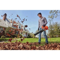 Black & Decker BEBL750 9 Amp Compact Corded Axial Leaf Blower -DeWALT Sales Shop bdknbebl750 f