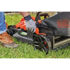 Black & Decker BEMW472BH 120V 10 Amp Brushed 15 In. Corded Lawn Mower With Comfort Grip Handle -DeWALT Sales Shop bdknbemw472bh f