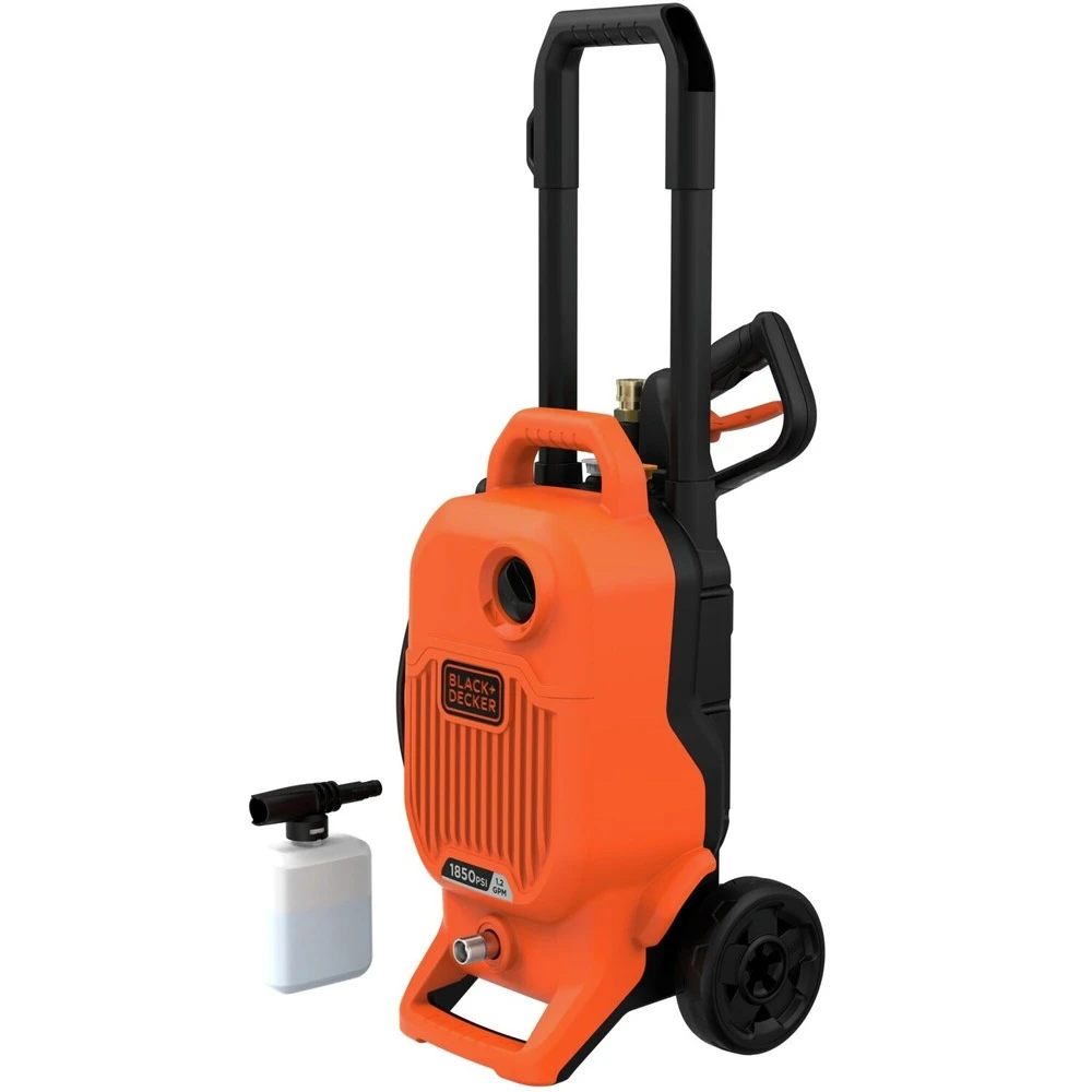 Black & Decker BEPW1850 1850 Max PSI 1.2 GPM Corded Cold Water Pressure Washer 5 Black & Decker BEPW1850 1850 Max PSI 1.2 GPM Corded Cold Water Pressure Washer - Image 3