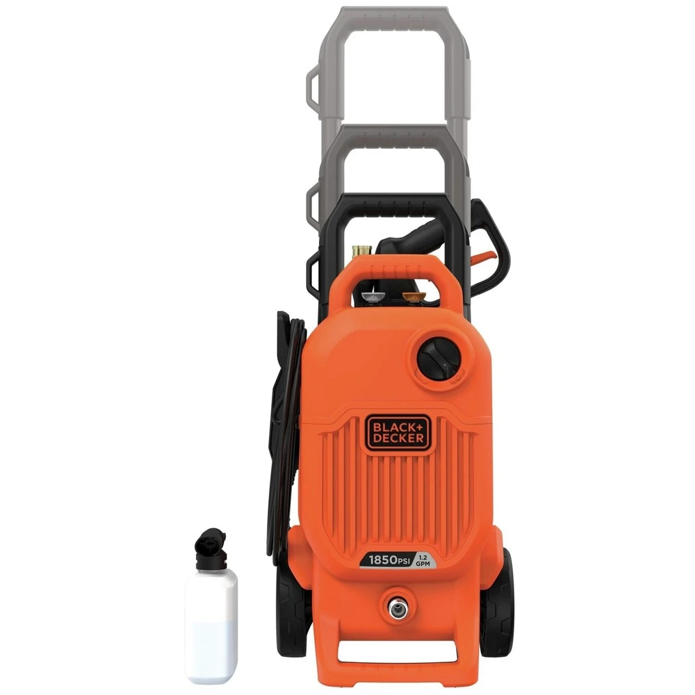 Black & Decker BEPW1850 1850 Max PSI 1.2 GPM Corded Cold Water Pressure Washer 9 Black & Decker BEPW1850 1850 Max PSI 1.2 GPM Corded Cold Water Pressure Washer - Image 7
