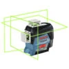 Bosch GLL3-330CG 360-Degrees Connected Green-Beam Three-Plane Leveling And Alignment-Line Laser -DeWALT Sales Shop bshngll3 330cg