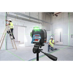 Bosch GLL3-330CG 360-Degrees Connected Green-Beam Three-Plane Leveling And Alignment-Line Laser -DeWALT Sales Shop bshngll3 330cg e
