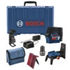 Factory Reconditioned Bosch GCL100-80C-RT 12V Max Lithium-Ion 100 Ft Cordless Cross-Line Laser With Plumb Points Kit (2 Ah)