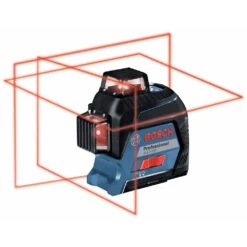 Factory Reconditioned Bosch GLL3-300-RT 360 Degrees Three-Plane Leveling And Alignment-Line Laser