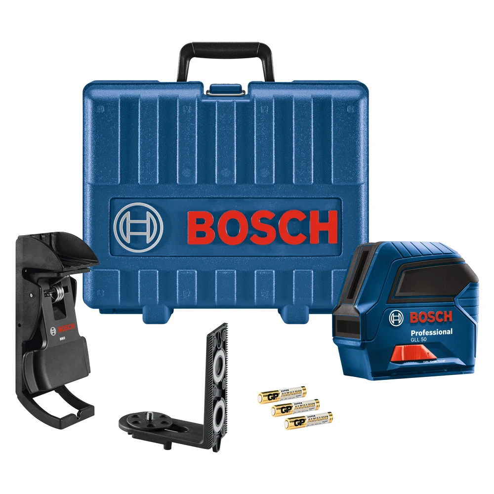 Factory Reconditioned Bosch GLL50HC-RT Self-Leveling Cordless Cross-Line Laser 3 Factory Reconditioned Bosch GLL50HC-RT Self-Leveling Cordless Cross-Line Laser