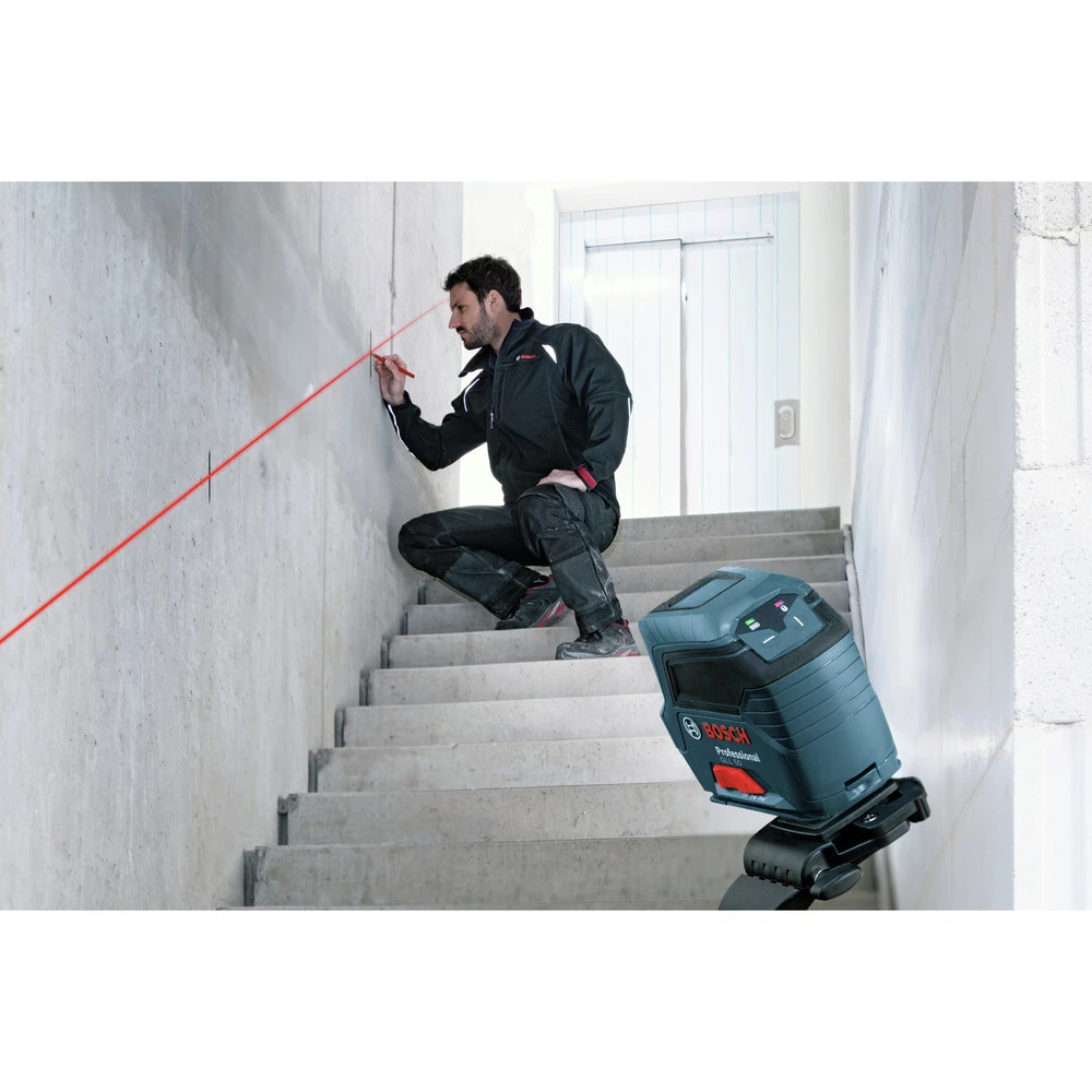 Factory Reconditioned Bosch GLL50HC-RT Self-Leveling Cordless Cross-Line Laser 9 Factory Reconditioned Bosch GLL50HC-RT Self-Leveling Cordless Cross-Line Laser - Image 7