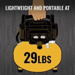 Bostitch BTFP02012 0.8 HP 6 Gallon Oil-Free Pancake Air Compressor -DeWALT Sales Shop bstnbtfp02012 f