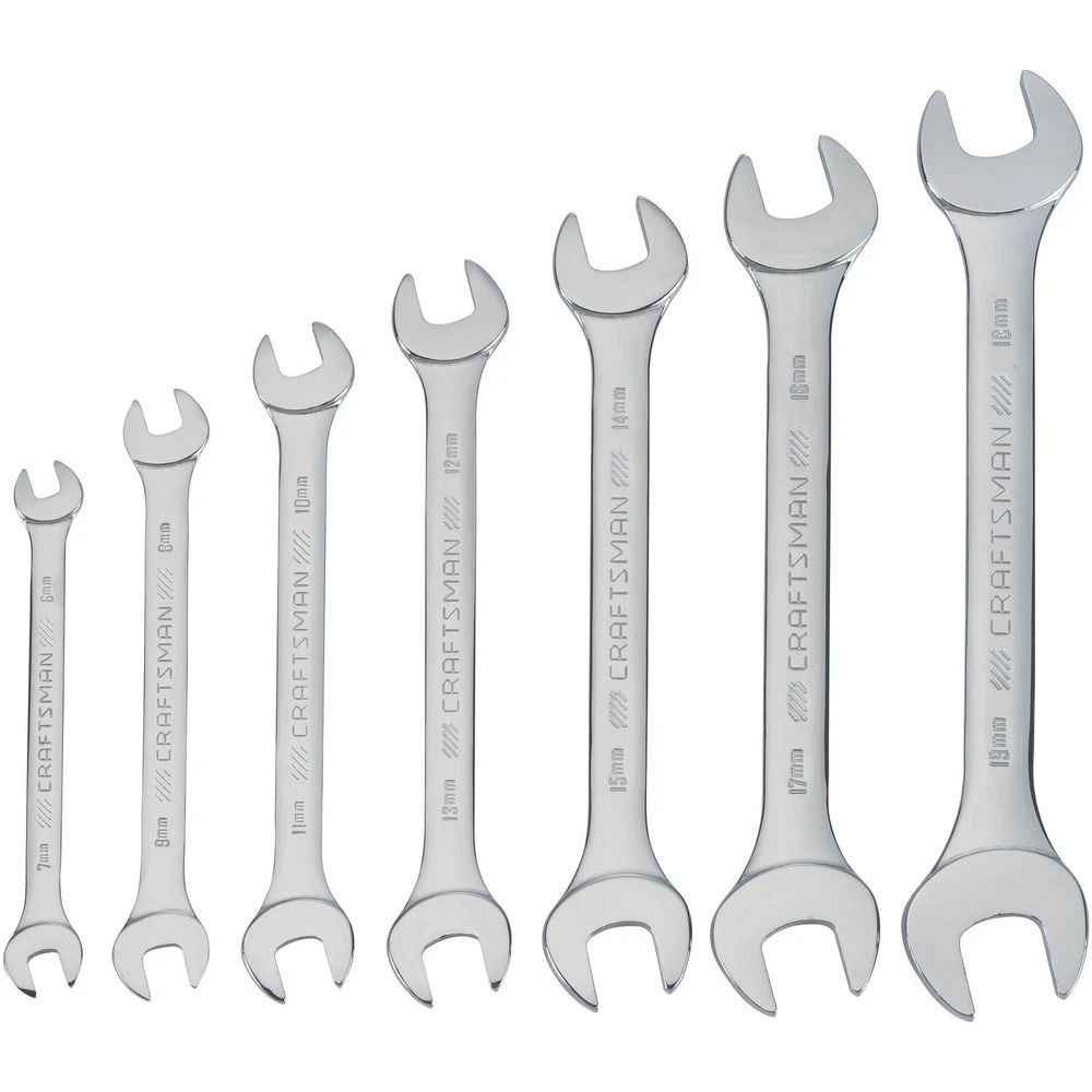 Craftsman CMMT44188 Metric Standard Open End Wrench Set (7-Piece) 3 Craftsman CMMT44188 Metric Standard Open End Wrench Set (7-Piece)