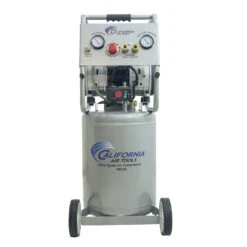 California Air Tools CAT-10020C-22060 2 HP 10 Gallon 220V 60 Hz Ultra Quiet And Oil-Free Dolly Air Compressor