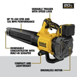 Dewalt DCBL722P1 20V MAX XR Brushless Lithium-Ion Cordless Handheld Blower Kit (5 Ah) -DeWALT Sales Shop dewndcbl722p1 i