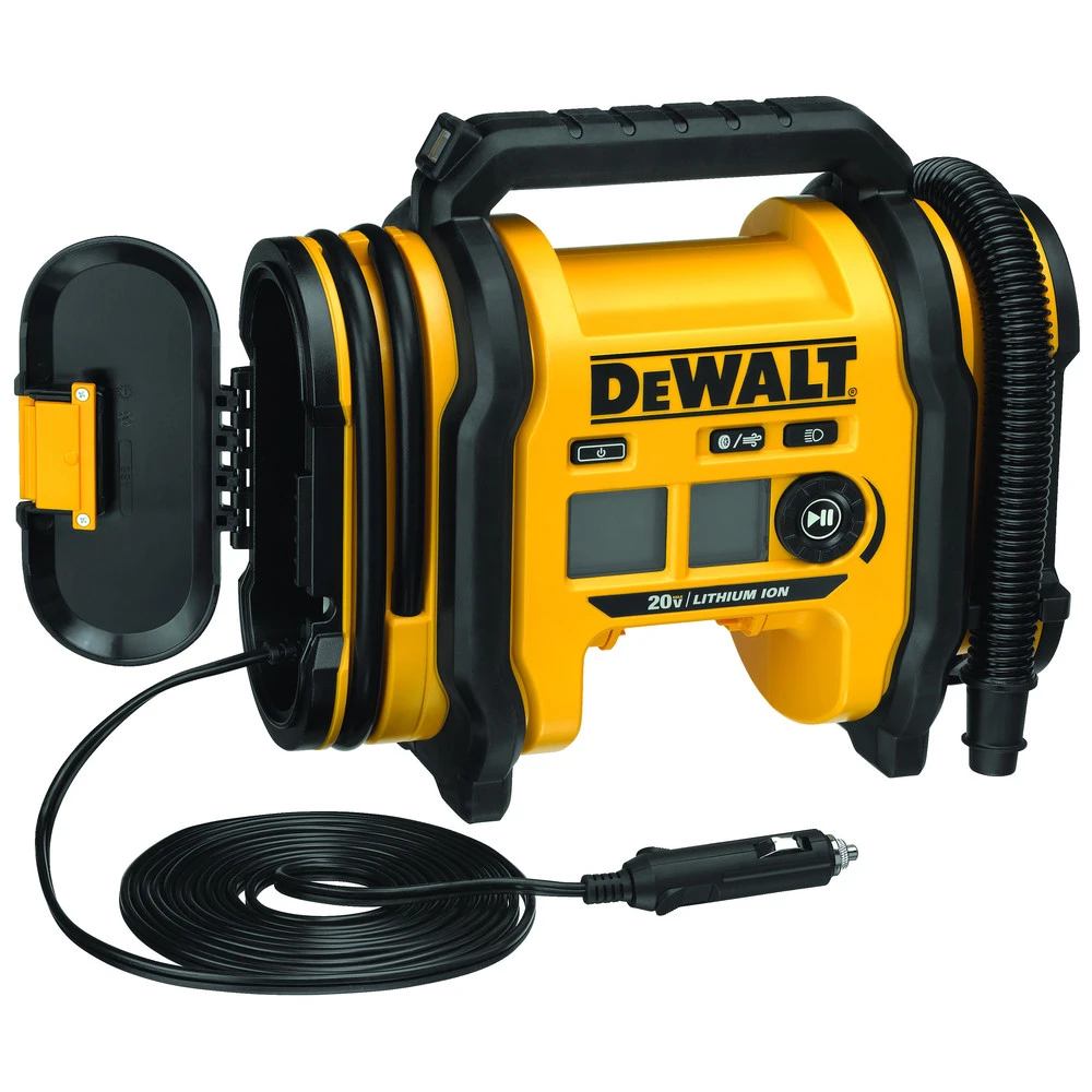 Dewalt DCC020IB 20V MAX Lithium-Ion Corded/Cordless Air Inflator (Tool Only) 10 Dewalt DCC020IB 20V MAX Lithium-Ion Corded/Cordless Air Inflator (Tool Only) - Image 8