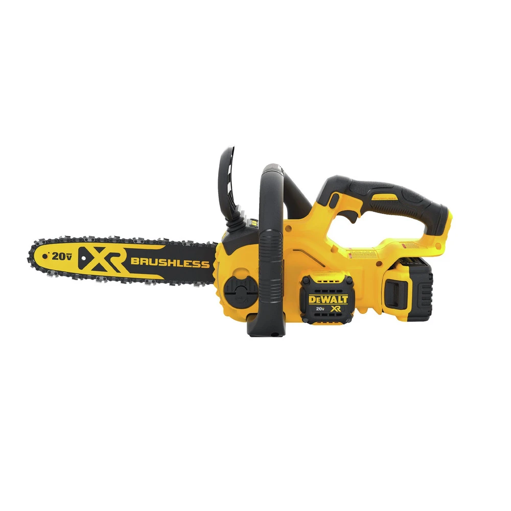Dewalt DCCS620P1 20V MAX XR Brushless Lithium-Ion Cordless Compact 12 In. Chainsaw Kit (5 Ah) 5 Dewalt DCCS620P1 20V MAX XR Brushless Lithium-Ion Cordless Compact 12 In. Chainsaw Kit (5 Ah) - Image 3