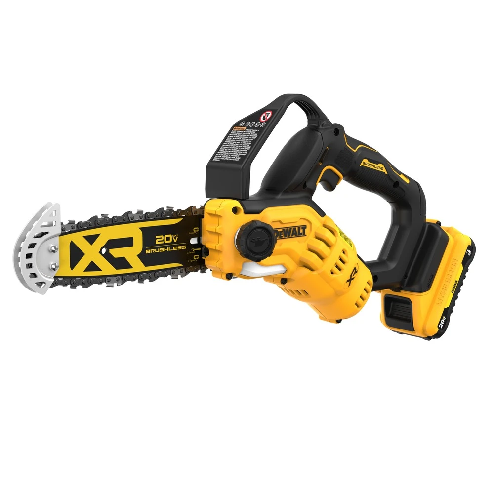 Dewalt DCCS623L1 20V MAX Brushless Lithium-Ion 8 In. Cordless Pruning Chainsaw Kit (3 Ah) 3 Dewalt DCCS623L1 20V MAX Brushless Lithium-Ion 8 In. Cordless Pruning Chainsaw Kit (3 Ah)