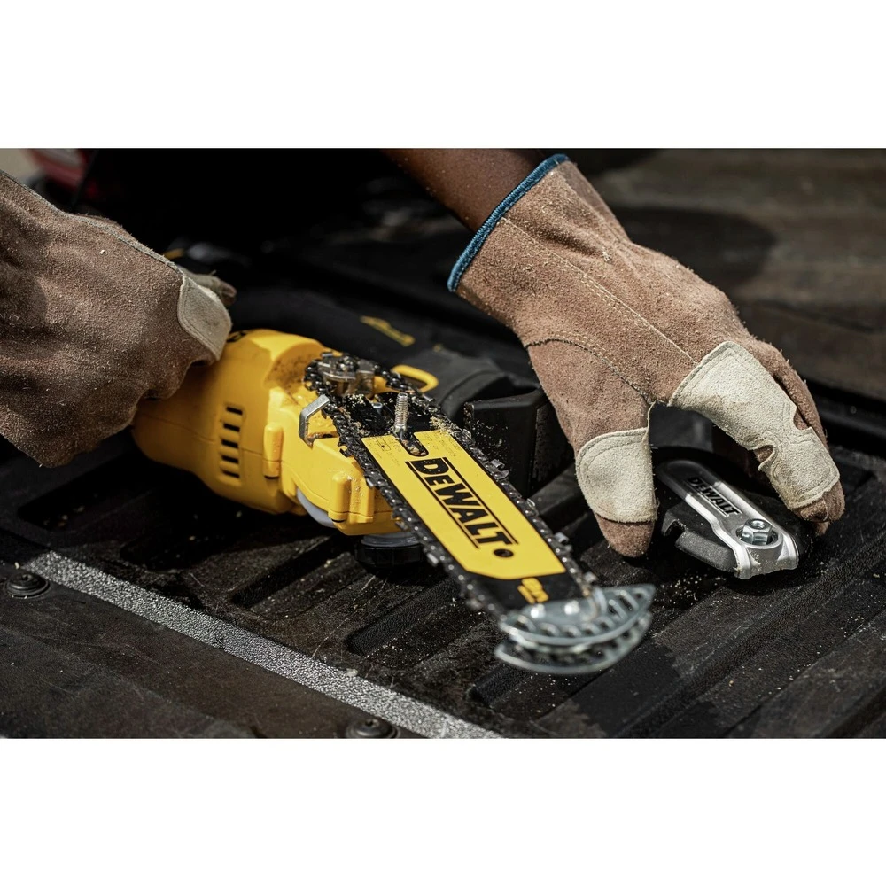 Dewalt DCCS623L1 20V MAX Brushless Lithium-Ion 8 In. Cordless Pruning Chainsaw Kit (3 Ah) 8 Dewalt DCCS623L1 20V MAX Brushless Lithium-Ion 8 In. Cordless Pruning Chainsaw Kit (3 Ah) - Image 6