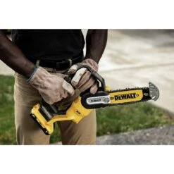Dewalt DCCS623L1 20V MAX Brushless Lithium-Ion 8 In. Cordless Pruning Chainsaw Kit (3 Ah) 20 Dewalt DCCS623L1 20V MAX Brushless Lithium-Ion 8 In. Cordless Pruning Chainsaw Kit (3 Ah) -DeWALT Sales Shop dewndccs623l1 h