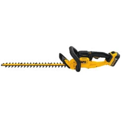 Dewalt DCHT820P1 20V MAX Brushed Lithium-Ion 22 In. Cordless Hedge Trimmer Kit (5 Ah) -DeWALT Sales Shop dewndcht820p1 a