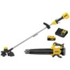 Dewalt DCKO215M1 20V MAX XR Brushless Lithium-Ion Cordless String Trimmer And Blower Combo Kit (4 Ah) -DeWALT Sales Shop dewndcko215m1