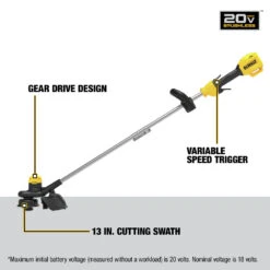 Dewalt DCST925B 20V MAX Variable Speed Lithium-Ion Cordless 13 In. String Trimmer (Tool Only) -DeWALT Sales Shop dewndcst925b c