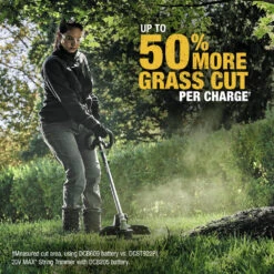 Dewalt DCST972B 60V MAX Brushless Lithium-Ion 17 In. Cordless Attachment Capable String Trimmer (Tool Only) -DeWALT Sales Shop dewndcst972b h