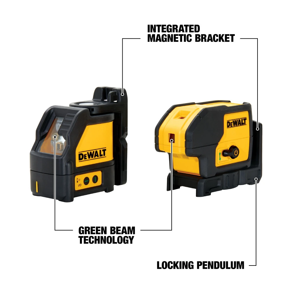 Dewalt DW0883CG Green Beam Line And Spot Laser 4 Dewalt DW0883CG Green Beam Line And Spot Laser - Image 2