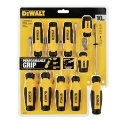 Dewalt DWHT65201 10-Piece Screwdriver Set -DeWALT Sales Shop dewndwht65201 b