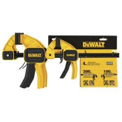 Dewalt DWHT83196 Medium And Large Trigger Clamps 4-Pack -DeWALT Sales Shop dewndwht83196 b