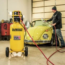 Dewalt DXCM271 1.7 HP 27 Gallon Oil-Free Vertical Air Compressor -DeWALT Sales Shop dewndxcm271.com g