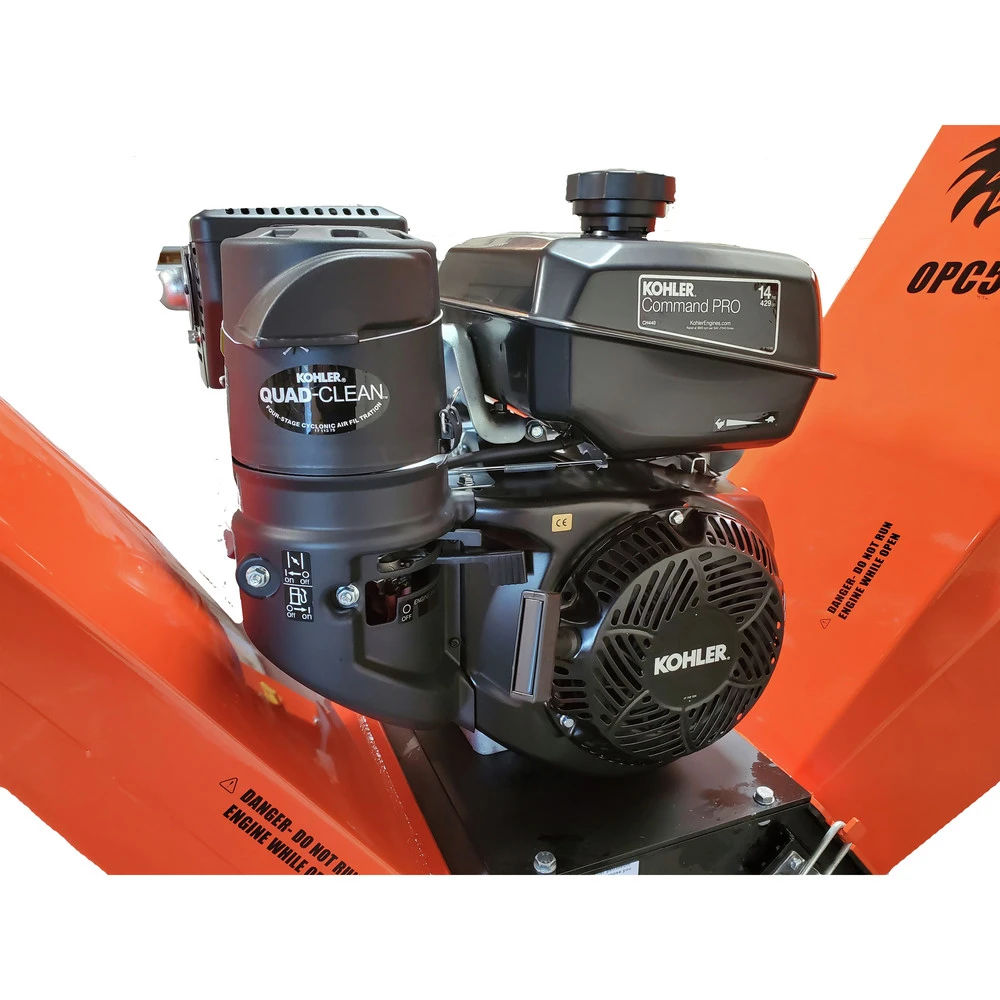 Detail K2 OPC506 6 In. 14 HP Cyclonic Wood Chipper Shredder With KOHLER CH440 Command PRO Commercial Gas Engine 6 Detail K2 OPC506 6 In. 14 HP Cyclonic Wood Chipper Shredder With KOHLER CH440 Command PRO Commercial Gas Engine - Image 4