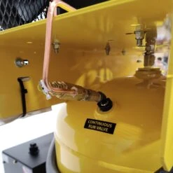 EMAX ESP05V080I1 5 HP 80 Gal. 2-Stage Single Phase Solid Cast Iron Industrial Inline Pressure Lubricated Pump Plus SILENT AIR Compressor -DeWALT Sales Shop eaxnesp05v080i1 e