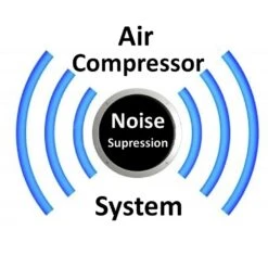 EMAX ESP05V080I1 5 HP 80 Gal. 2-Stage Single Phase Solid Cast Iron Industrial Inline Pressure Lubricated Pump Plus SILENT AIR Compressor -DeWALT Sales Shop eaxnesp05v080i1 f