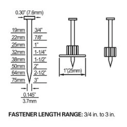 Freeman PSSCP Pneumatic Single Pin Concrete Nailer -DeWALT Sales Shop fmnnpsscp c