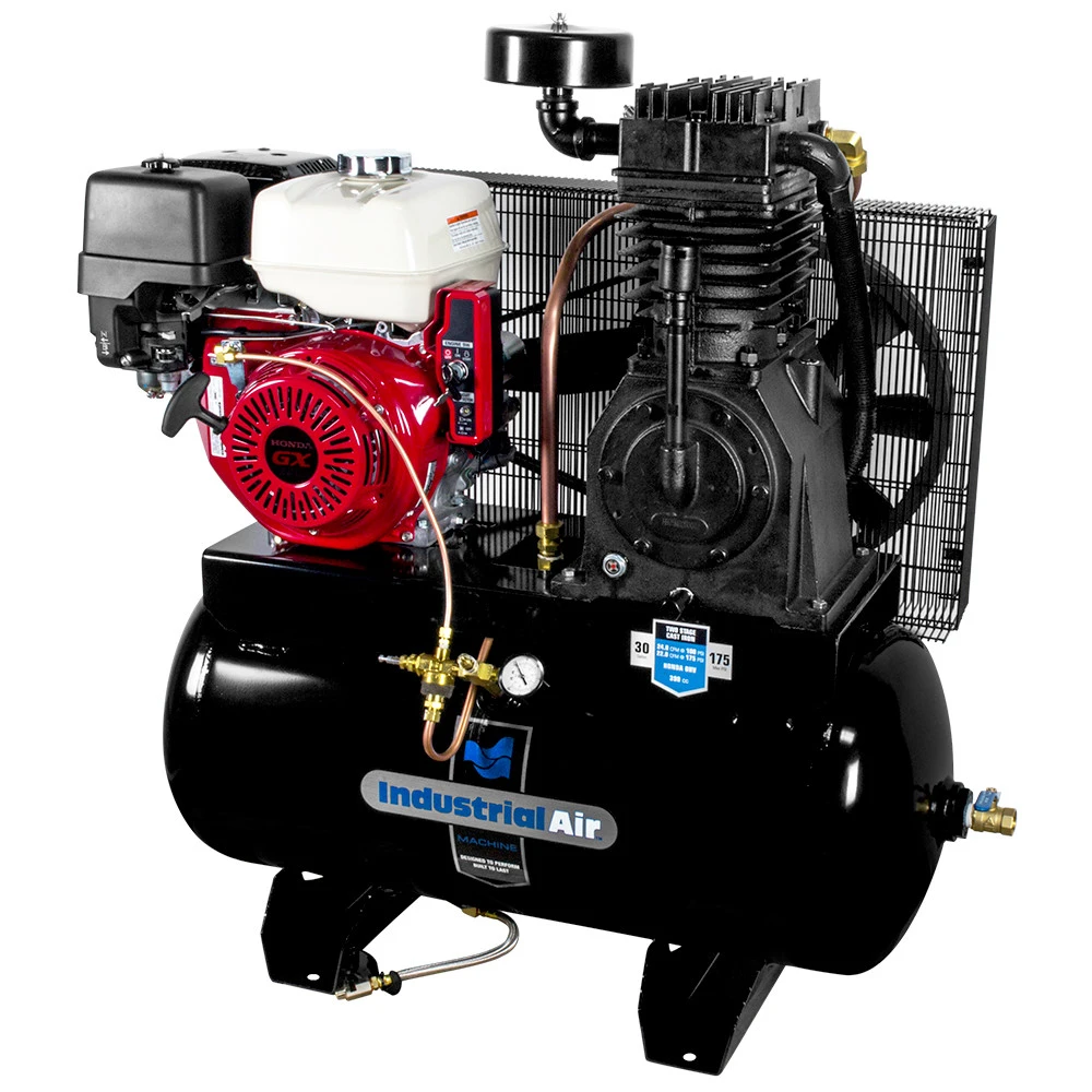 Industrial Air IH1393075 13 HP 30 Gallon Oil-Lube Honda Engine Truck Mount Air Compressor 3 Industrial Air IH1393075 13 HP 30 Gallon Oil-Lube Honda Engine Truck Mount Air Compressor