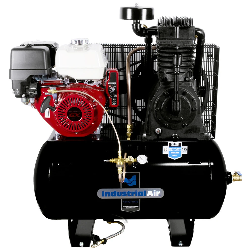 Industrial Air IH1393075 13 HP 30 Gallon Oil-Lube Honda Engine Truck Mount Air Compressor 4 Industrial Air IH1393075 13 HP 30 Gallon Oil-Lube Honda Engine Truck Mount Air Compressor - Image 2