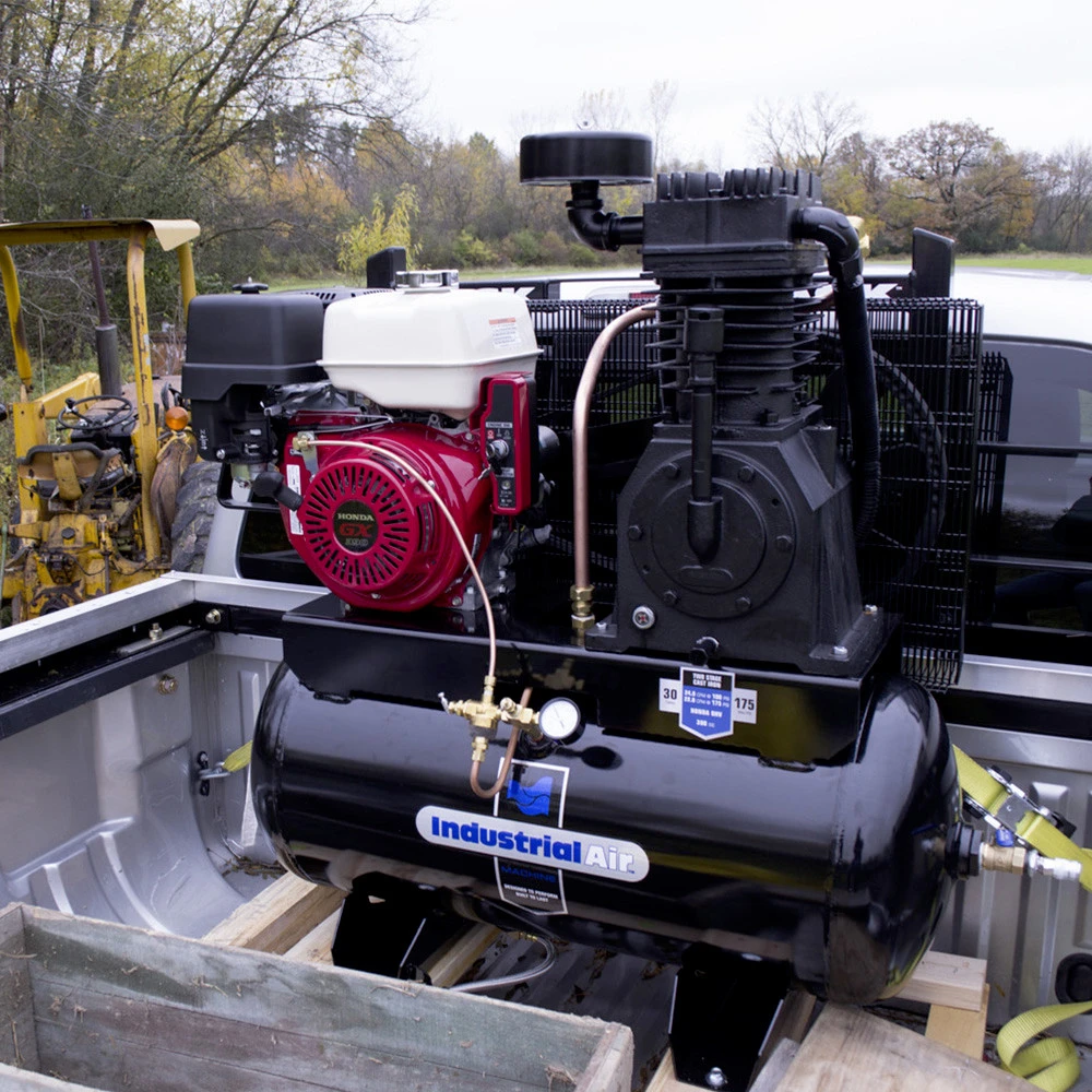 Industrial Air IH1393075 13 HP 30 Gallon Oil-Lube Honda Engine Truck Mount Air Compressor 6 Industrial Air IH1393075 13 HP 30 Gallon Oil-Lube Honda Engine Truck Mount Air Compressor - Image 4