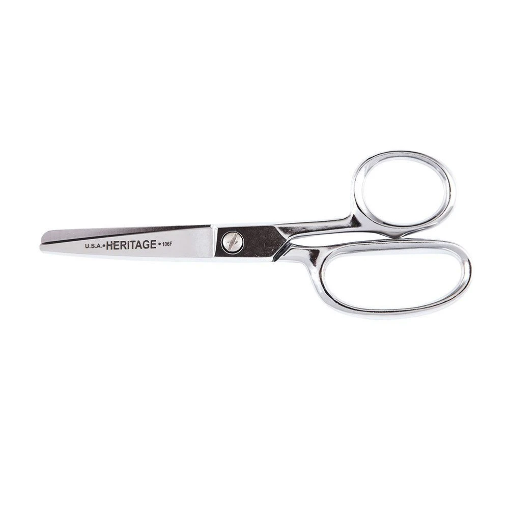 Klein Tools 106F Rounded Tip Straight Trimmer Scissors 3 Klein Tools 106F Rounded Tip Straight Trimmer Scissors