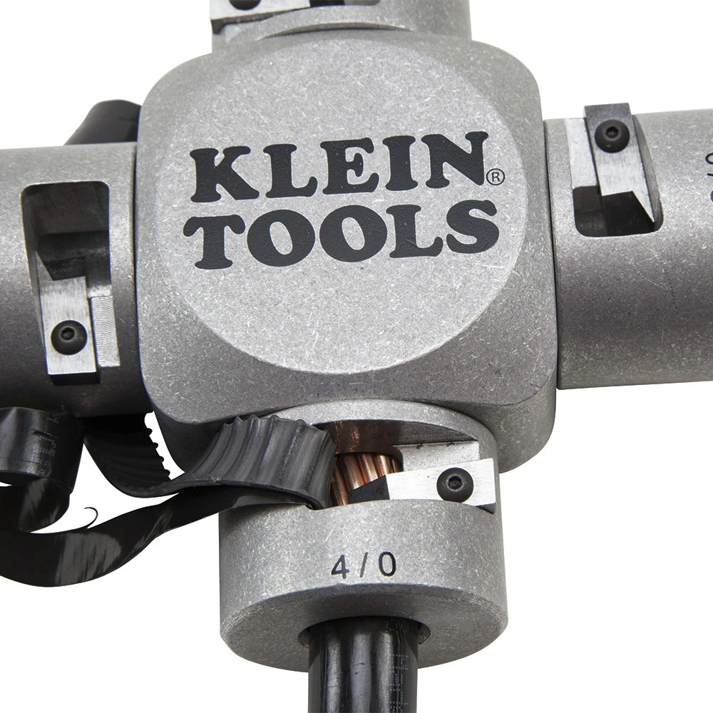 Klein Tools 21051 2/0 - 250 MCM Cable Stripper - Large 6 Klein Tools 21051 2/0 - 250 MCM Cable Stripper - Large - Image 4