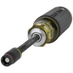 Klein Tools 32304 14-in-1 HVAC Adjustable-Length Impact Screwdriver With Flip Socket -DeWALT Sales Shop klnn32304 a