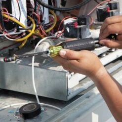 Klein Tools 32304 14-in-1 HVAC Adjustable-Length Impact Screwdriver With Flip Socket -DeWALT Sales Shop klnn32304 i