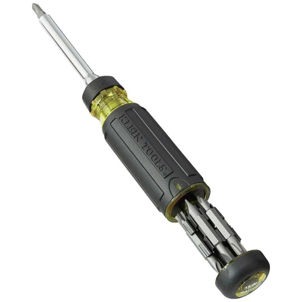 Klein Tools 32305 15-in-1 Multi-Bit Ratcheting Screwdriver 4 Klein Tools 32305 15-in-1 Multi-Bit Ratcheting Screwdriver - Image 2