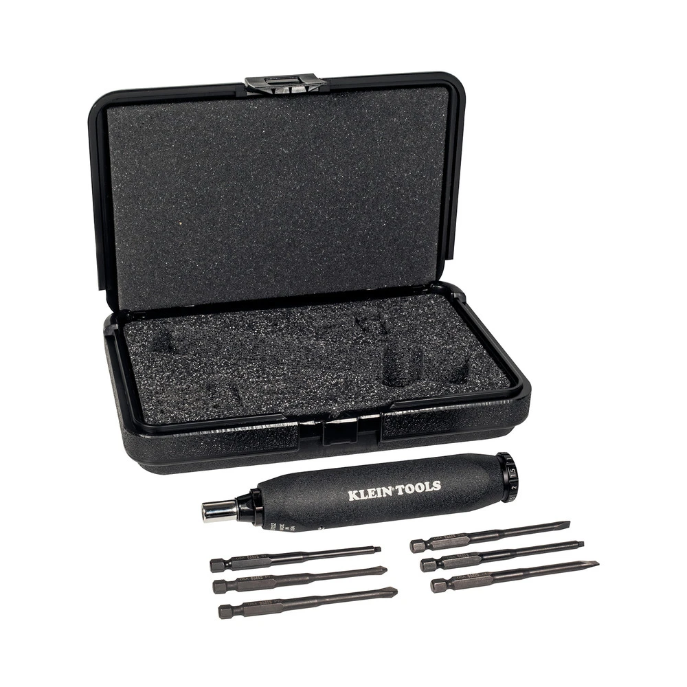 Klein Tools 57032 7-Piece Torque Screwdriver Set 3 Klein Tools 57032 7-Piece Torque Screwdriver Set