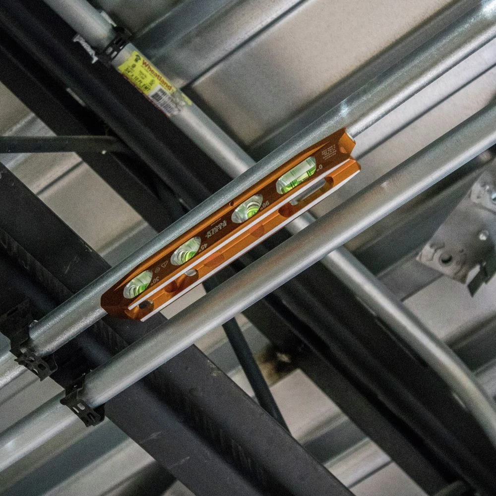 Klein Tools 935RB Torpedo Billet High-Visibility Level With Rare Earth Magnet And Tapered Nose 12 Klein Tools 935RB Torpedo Billet High-Visibility Level With Rare Earth Magnet And Tapered Nose - Image 10