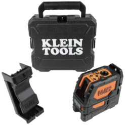 Klein Tools 93LCLG Self-Leveling Green Cordless Cross-Line Laser With Red Plumb Spot -DeWALT Sales Shop klnn93lclg b
