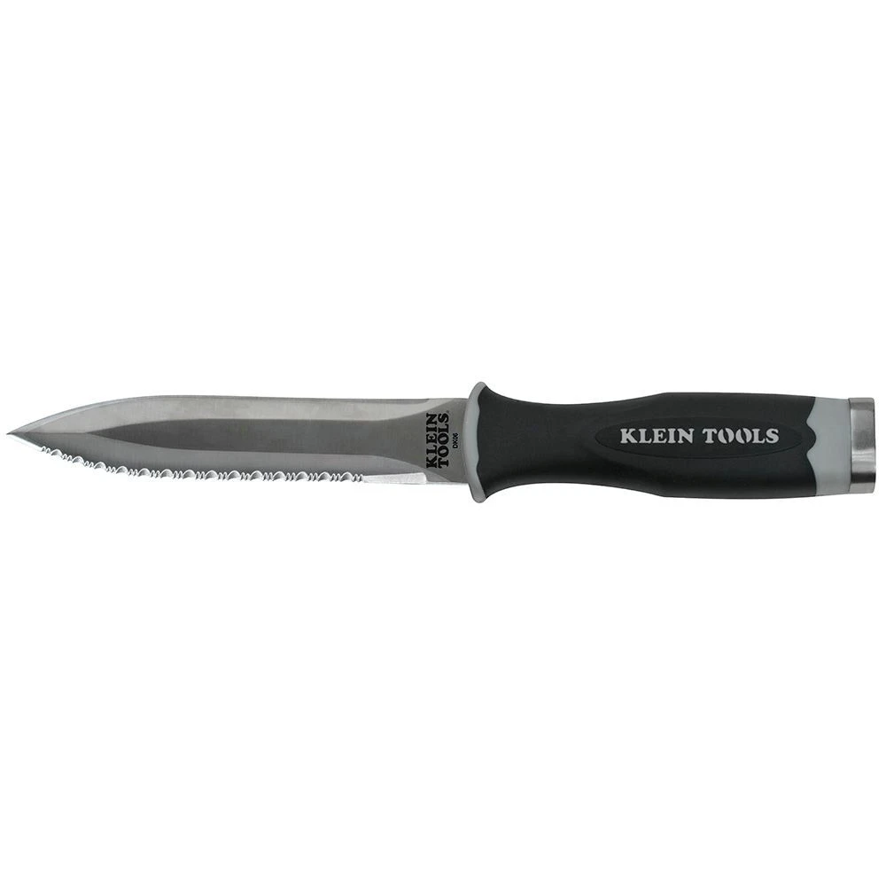 Klein Tools DK06 Stainless Steel Serrated Duct Knife 3 Klein Tools DK06 Stainless Steel Serrated Duct Knife