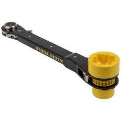 Klein Tools KT155HD Heavy-Duty 6-in-1 Lineman's Ratcheting Wrench -DeWALT Sales Shop klnnkt155hd c