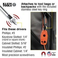 Klein Tools MAG2 Magnetizer/Demagnetizer For Screwdriver Bits And Tips 11 Klein Tools MAG2 Magnetizer/Demagnetizer For Screwdriver Bits And Tips -DeWALT Sales Shop klnnmag2 f
