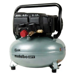 Metabo HPT EC914SM THE TANK 1.3 HP 6 Gallon Portable Pancake Air Compressor -DeWALT Sales Shop mhpnec914sm c