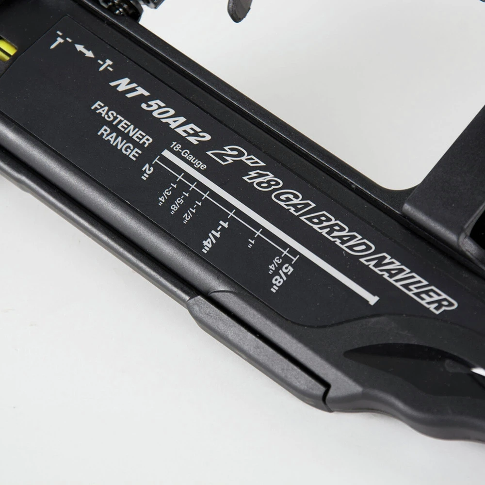 Metabo HPT NT50AE2M 18-Gauge 2 In. Finish Brad Nailer Kit 7 Metabo HPT NT50AE2M 18-Gauge 2 In. Finish Brad Nailer Kit - Image 5