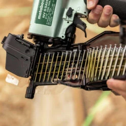 Metabo HPT NV65AH2M 16 Degree 2-1/2 In. Coil Siding Nailer -DeWALT Sales Shop mhpnnv65ah2m g